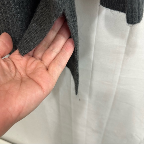 Style & Co Womens High Low Hem Turtleneck Sweater Gray 2X - Picture 5 of 9